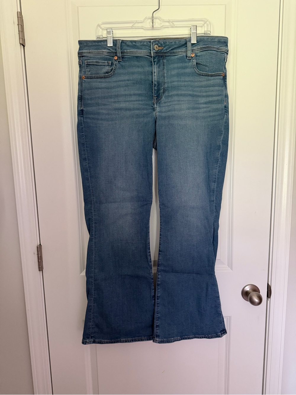 AE Next Level Low-Rise Kick Bootcut Jean